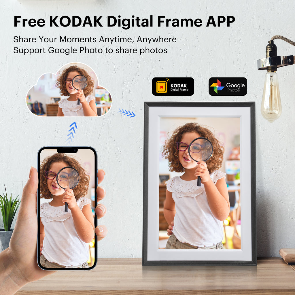 KODAK Electronic Digital Photo Frame RCF-1018