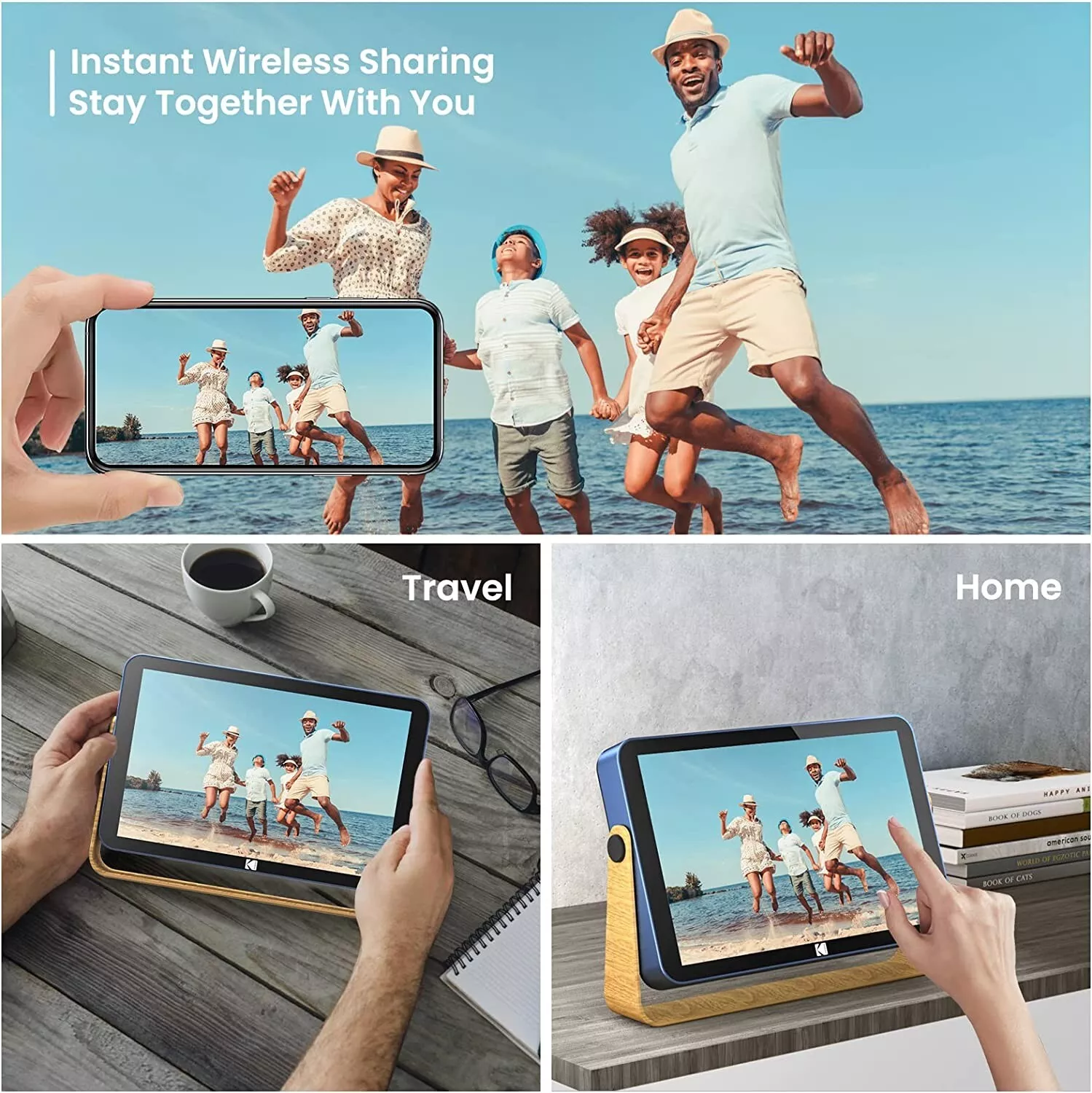 Kodak RWF-108V 10.1‘’ Digital Photo Frame with WiFi