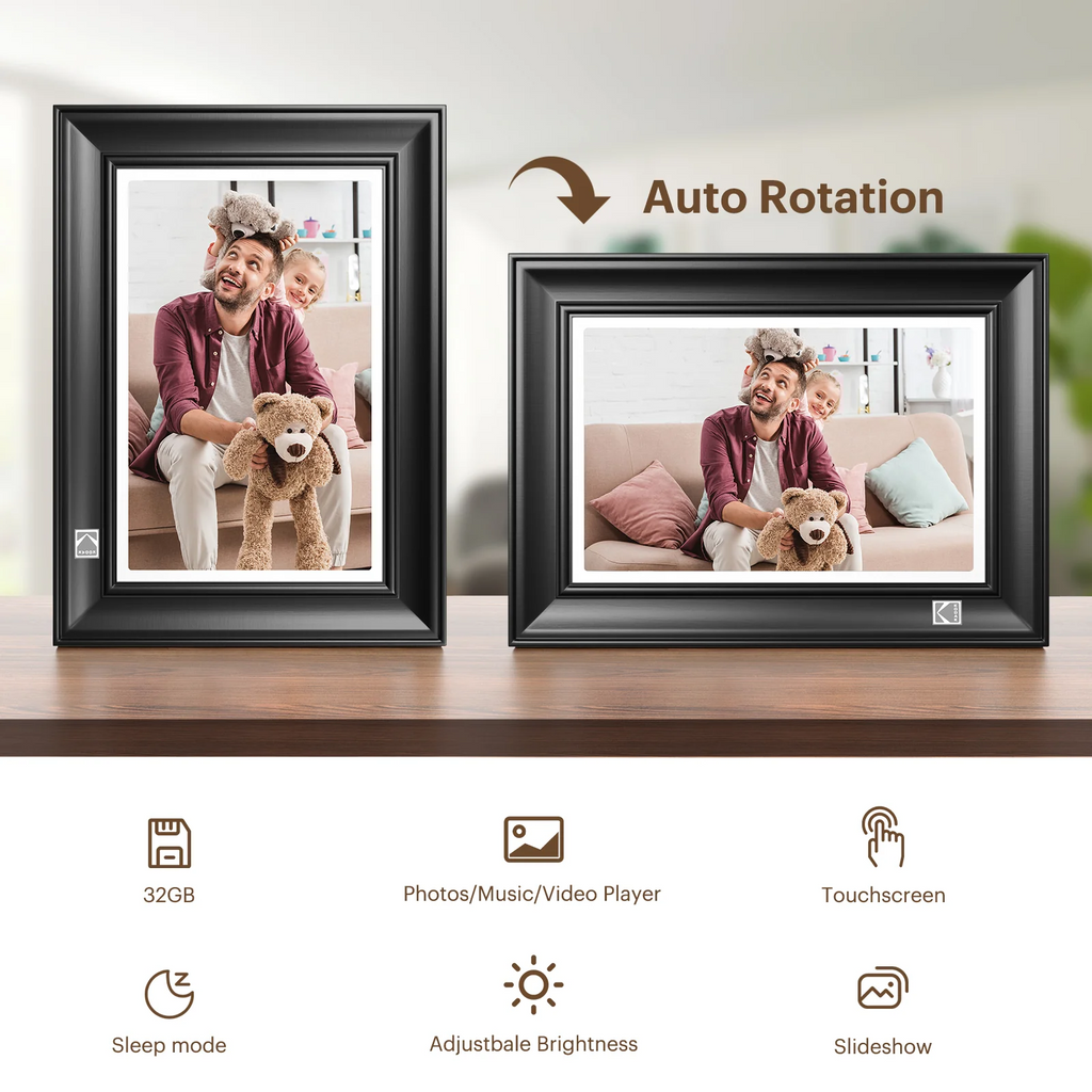 Kodak 10.1‘’ Touchscreen Digital Photo Frame 32GB  RWF-127