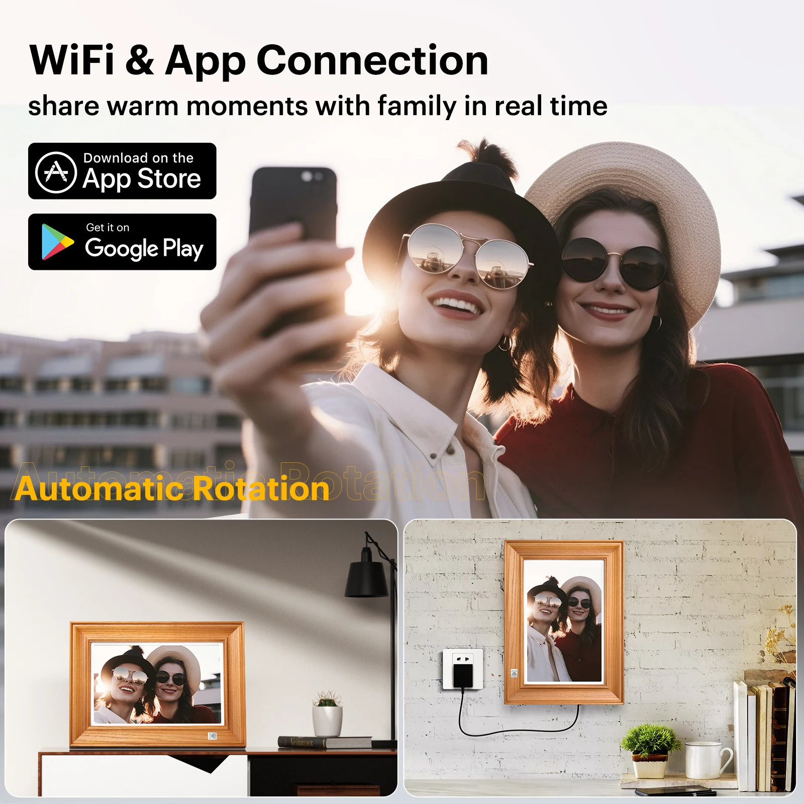 Kodak 10.1‘’ Touchscreen Digital Photo Frame 32GB  RWF-127