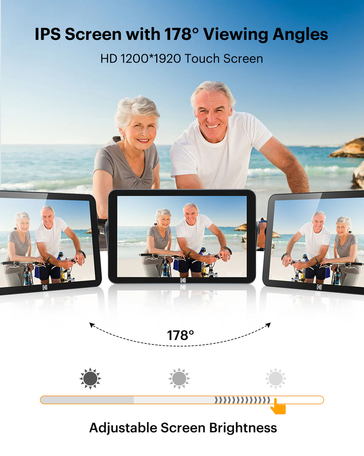 Digital Photo Frame Kodak RWF-109V Wifi - 32GB Internal Memory