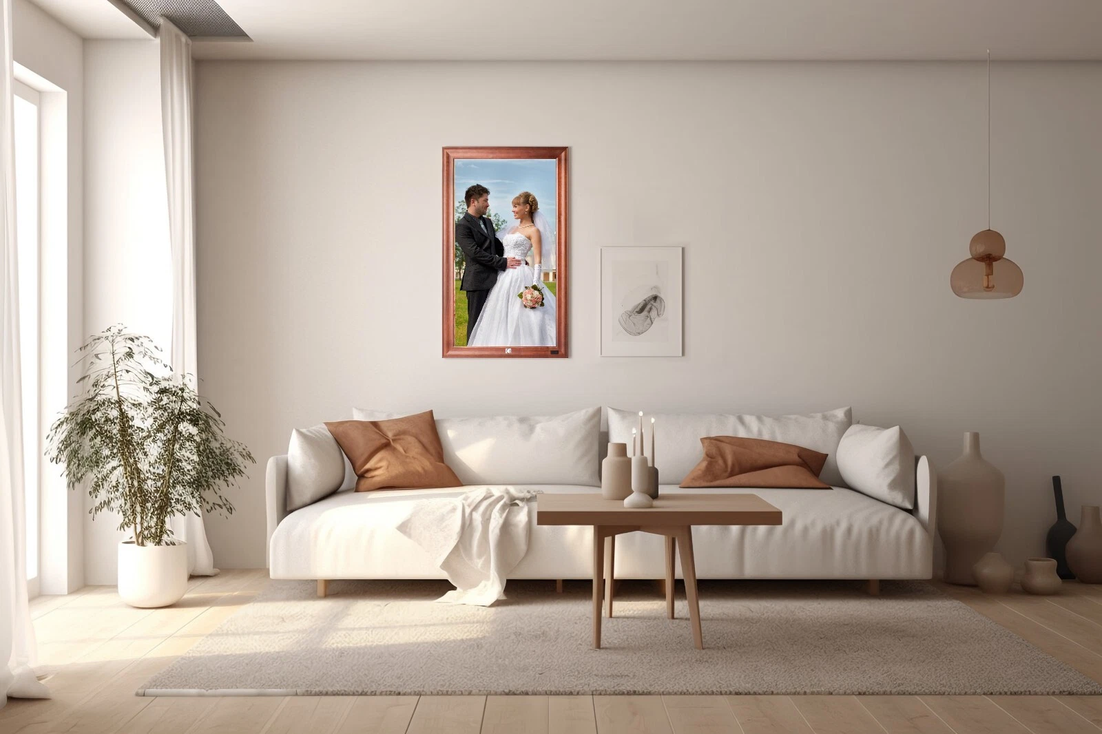 Kodak 32‘’ Wi-Fi Enabled Large Wall Screen Digital Photo Frame