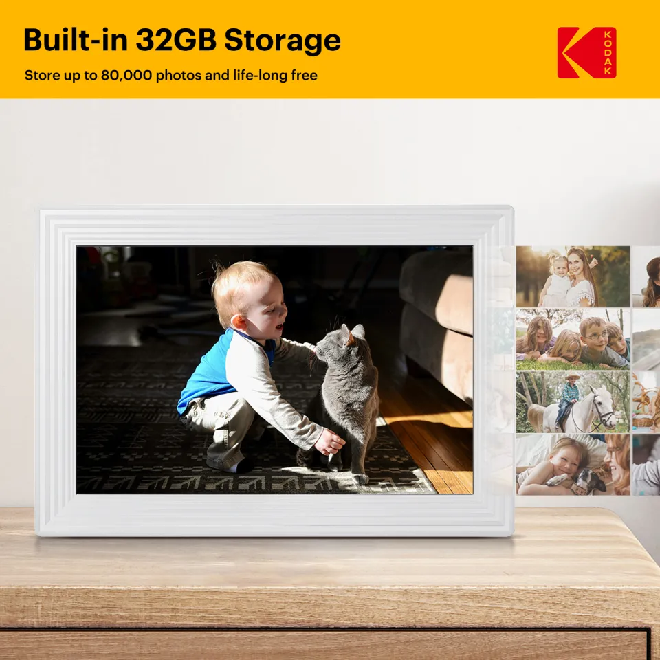 Kodak 10‘’ WiFi Digital Photo Frame 800*1280HD Touch Screen RCF-1016