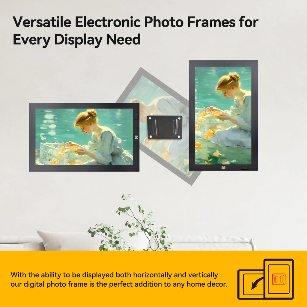 KODAK 23.8" Wi-Fi Enabled Digital Photo Frame WF238V