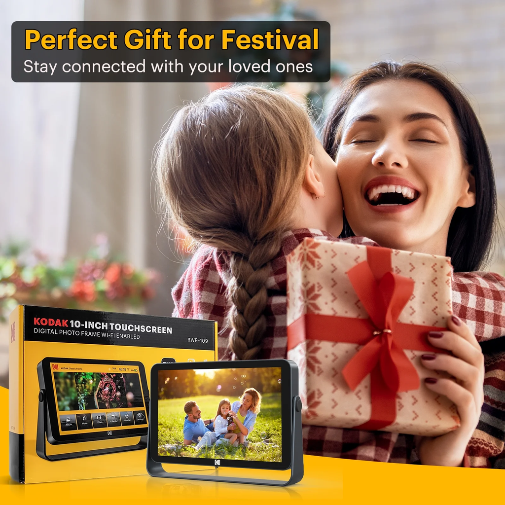 Digital Photo Frame Kodak RWF-109V Wifi - 32GB Internal Memory